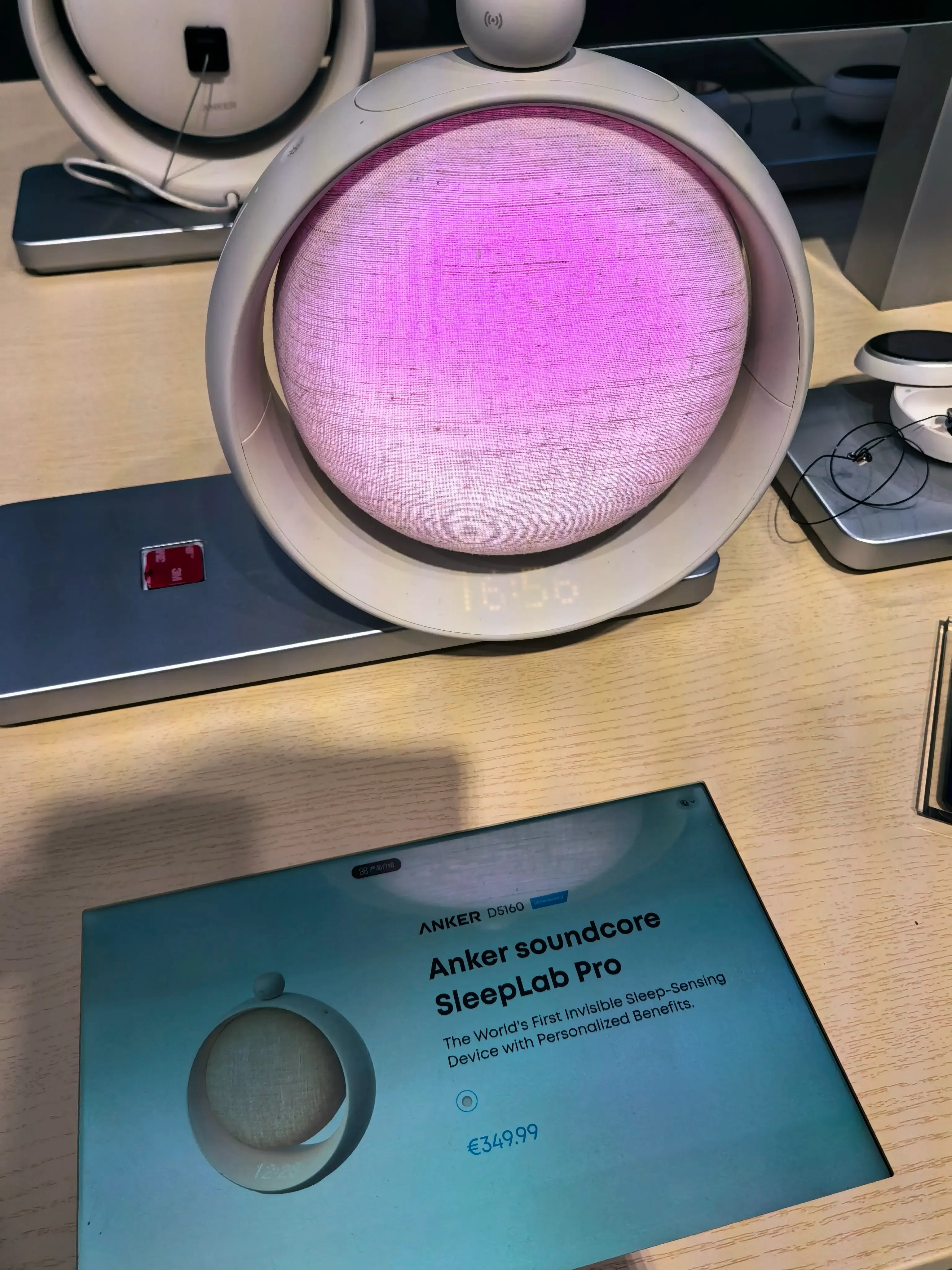 Anker SleepLab Pro on display at IFA