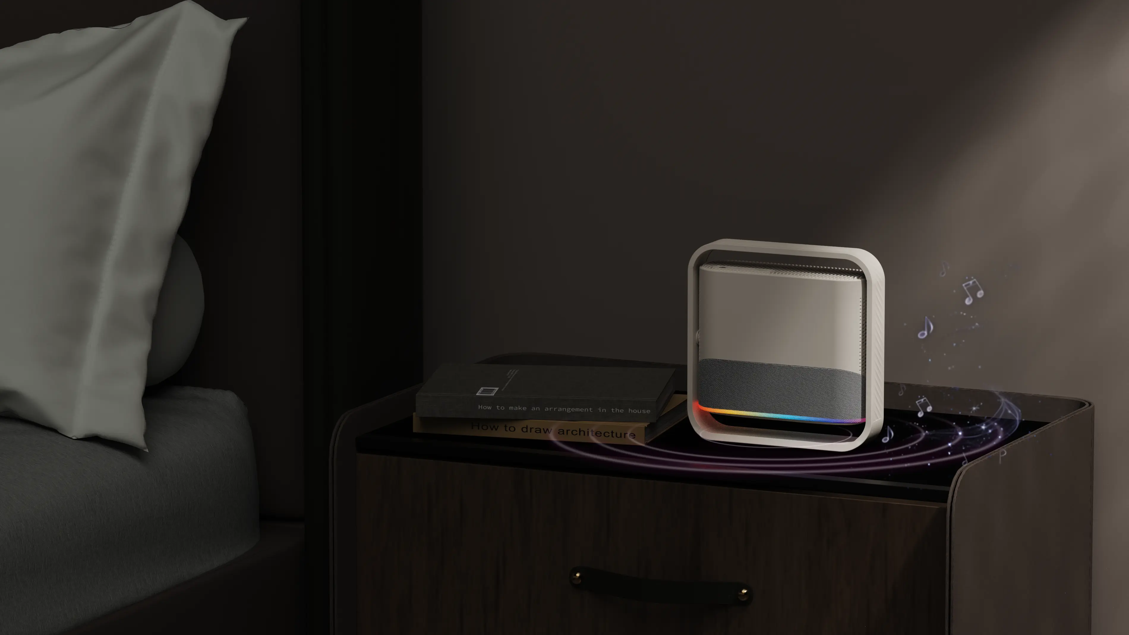 NSL03 music mode with ambient lighting