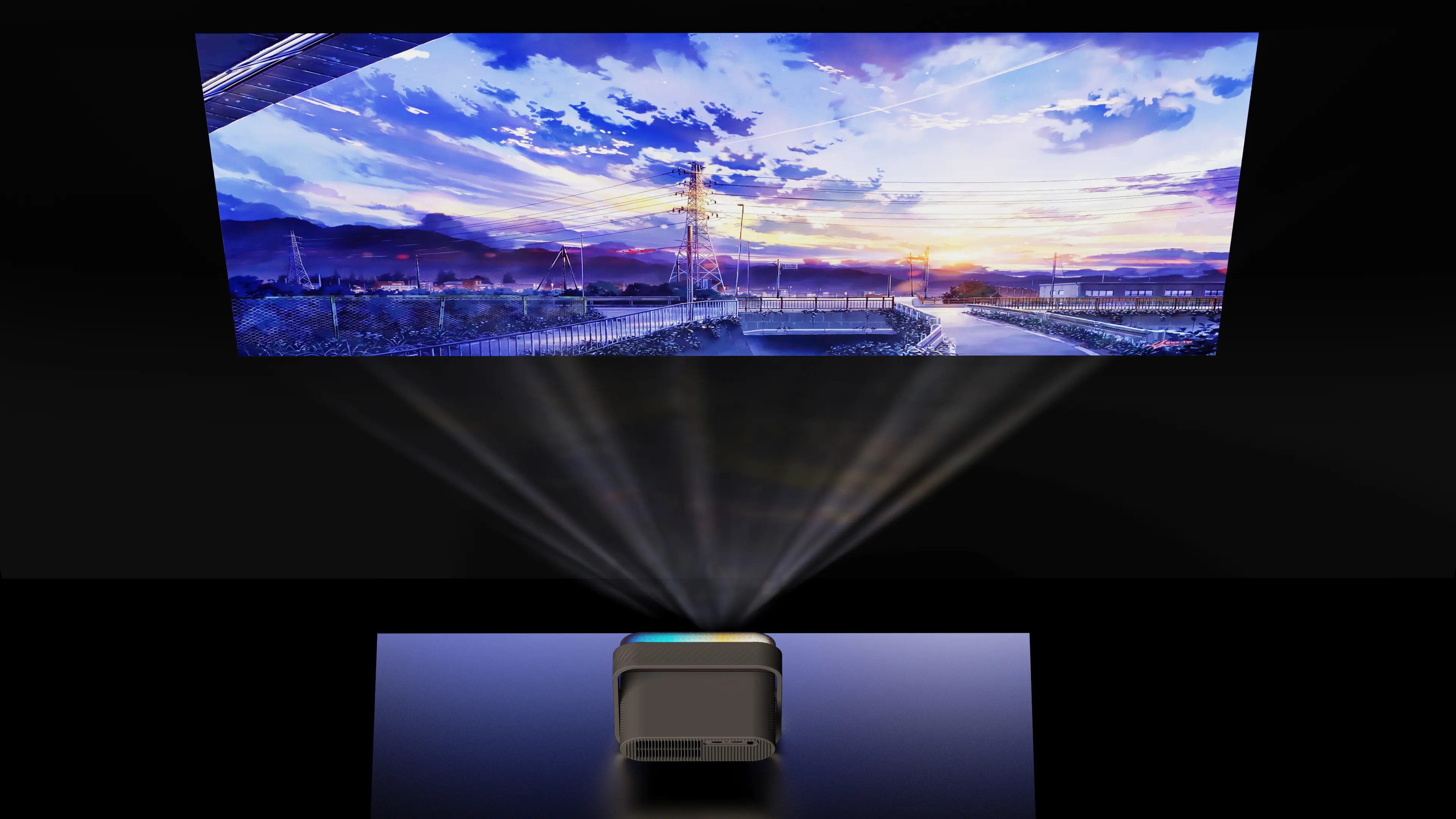 NSL03 cinematic projection with ambient light